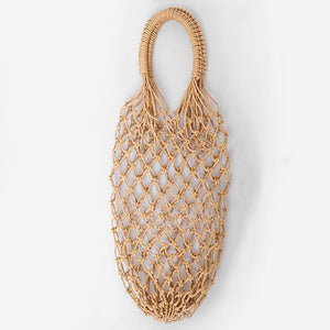 Basket Net Rattan Bag