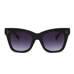 Bold Frame Classic Cat Eye Sunglasses