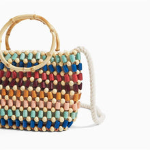 Load image into Gallery viewer, Colorful Rattan Bag
