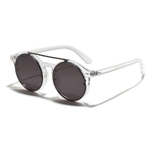 Load image into Gallery viewer, Double Bridge Round High Fashion Sunglasses
