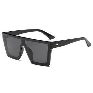 Onepiece Sharp Oversized Square Sunglasses