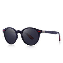Load image into Gallery viewer, Oval Frame Retro Rivet Polarized Sunglasses
