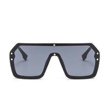 Load image into Gallery viewer, Oversized Retro Square Frame Transparent Sunglasses
