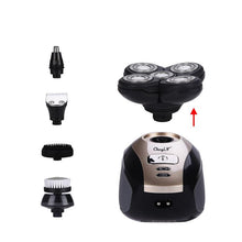 Load image into Gallery viewer, PerfectShave™ 5 in 1 Head &amp; Face Rechargeable 4D Electric Shaver
