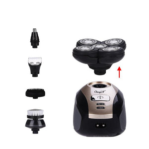 PerfectShave™ 5 in 1 Head & Face Rechargeable 4D Electric Shaver