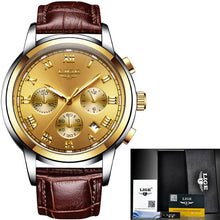 Load image into Gallery viewer, LIGE™ Silver Stainless Steel Watch for Men
