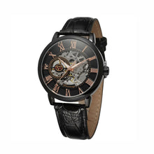 Load image into Gallery viewer, MARQUESS - LUXURY LEATHER SKELETON DIAL WATCH
