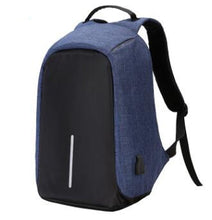 Load image into Gallery viewer, PREMIUM USB CHARGE ANTI THEFT BACKPACK
