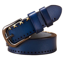 Load image into Gallery viewer, BHK™ Genuine Leather Casual Stitch Belt Design for Women
