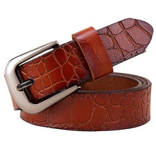 Load image into Gallery viewer, BHK™ Genuine Leather Crocodile Belt  for Women
