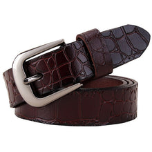 Load image into Gallery viewer, BHK™ Genuine Leather Crocodile Belt  for Women

