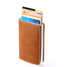 Load image into Gallery viewer, Pocket Sleek™ - Minimalist RFID Blocking Pop Up Card Wallet
