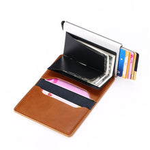 Load image into Gallery viewer, Pocket Sleek™ - Minimalist RFID Blocking Pop Up Card Wallet
