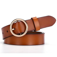 Load image into Gallery viewer, NO.ONEPAUL™ Women&#39;s Ring Buckle Genuine Leather Belt
