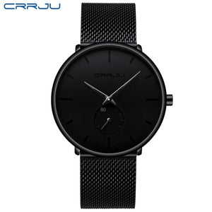 CRRJU™ Unisex Casual Ultra-Slim Watch