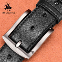 Load image into Gallery viewer, NO.ONEPAUL™ Men&#39;s Classic Genuine Leather Belt
