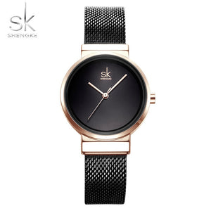 SK™ Steel Quartz Wrist Watch for Women