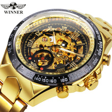 Load image into Gallery viewer, WINNER Mechanical skeleton Business Watch
