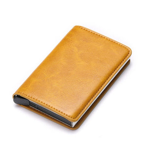 Pocket Sleek™ - Minimalist RFID Blocking Pop Up Card Wallet