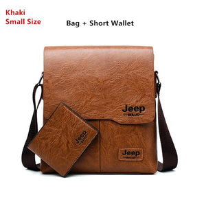 JEEP BULUO™ LEATHER MESSENGER BAG