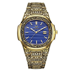 PRESTIGE - LUXURY ENGRAVED WRIST WATCH