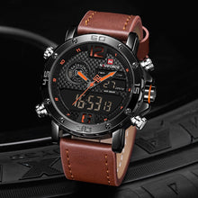 Load image into Gallery viewer, NAVIFORCE Saturn™ Tactical Water Resistant Analog &amp; Digital Hand Watch
