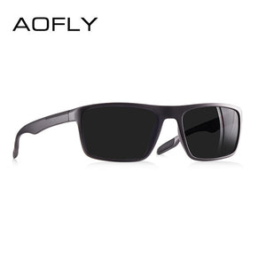 Aofly Polarized Square Aviator Sunglasses