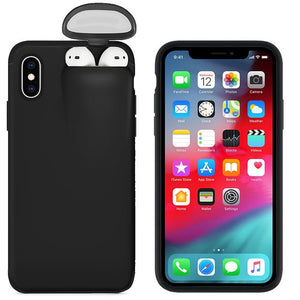 Airphocase™ AirPods Holder Hard Case for Apple iPhone