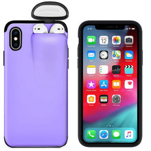 Load image into Gallery viewer, Airphocase™ AirPods Holder Hard Case for Apple iPhone
