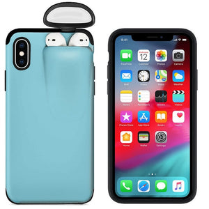 Airphocase™ AirPods Holder Hard Case for Apple iPhone