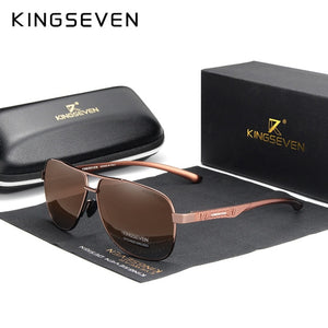 KINGSEVEN Aluminum Polarized UV400 Sunglasses