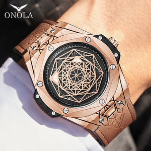 ONOLA™ Unique Quartz watch for men