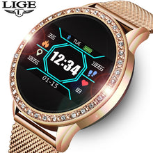 Load image into Gallery viewer, LIGE™ Elegant Smart Watch For Women Compatible With Android &amp; iOS
