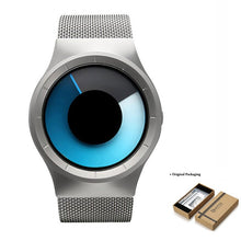 Load image into Gallery viewer, OceanTime™ Unisex UltraModern Stainless Steel Mesh Quartz Watch
