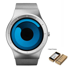 Load image into Gallery viewer, OceanTime™ Unisex UltraModern Stainless Steel Mesh Quartz Watch
