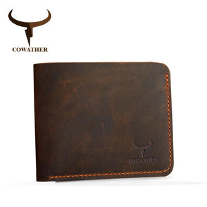 COWATHER™ Genuine Leather Vintage Wallet