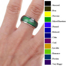 Load image into Gallery viewer, Color-Changing Magic Mood Ring
