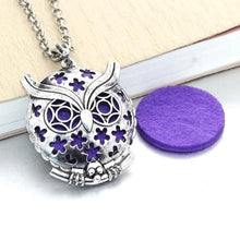 Load image into Gallery viewer, Essential Oil / Perfume Diffusing Locket Necklace
