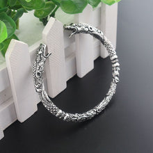 Load image into Gallery viewer, Sky Dragon Sterling Silver Bangle
