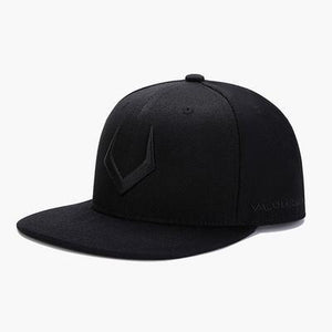 Valourian™ Embroidered Flat-Bill Snapback Cap