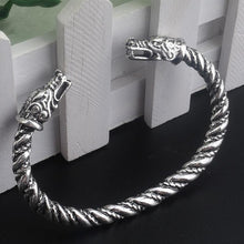 Load image into Gallery viewer, Sky Dragon Sterling Silver Bangle
