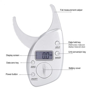 Digital Body Fat Measurement Caliper
