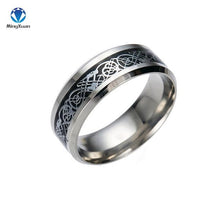 Load image into Gallery viewer, Tribal Dragon 316L Stainless-Steel Ring
