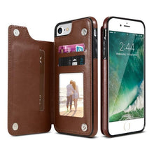 Load image into Gallery viewer, Flip Wallet Case For iPhone &amp; Samsung
