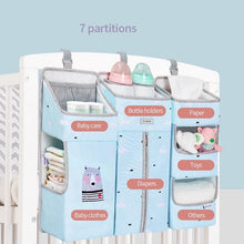 Load image into Gallery viewer, Portable  Hanging  Baby Essentials  Storage  Bag
