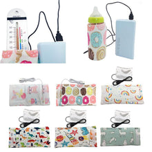 Load image into Gallery viewer, USB Insulated Bag Baby Milk Warmer

