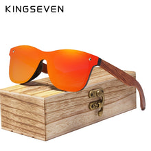 Load image into Gallery viewer, KINGSEVEN™ Natural Wood Polarized Unisex Sunglasses
