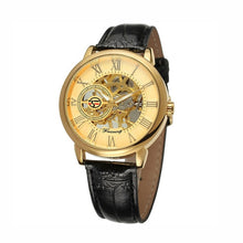 Load image into Gallery viewer, MARQUESS - LUXURY LEATHER SKELETON DIAL WATCH
