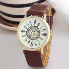 Load image into Gallery viewer, Feather Dial Quartz Watch
