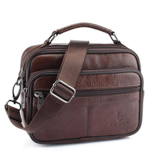 ZZNICK™ Genuine Leather Messenger Bag